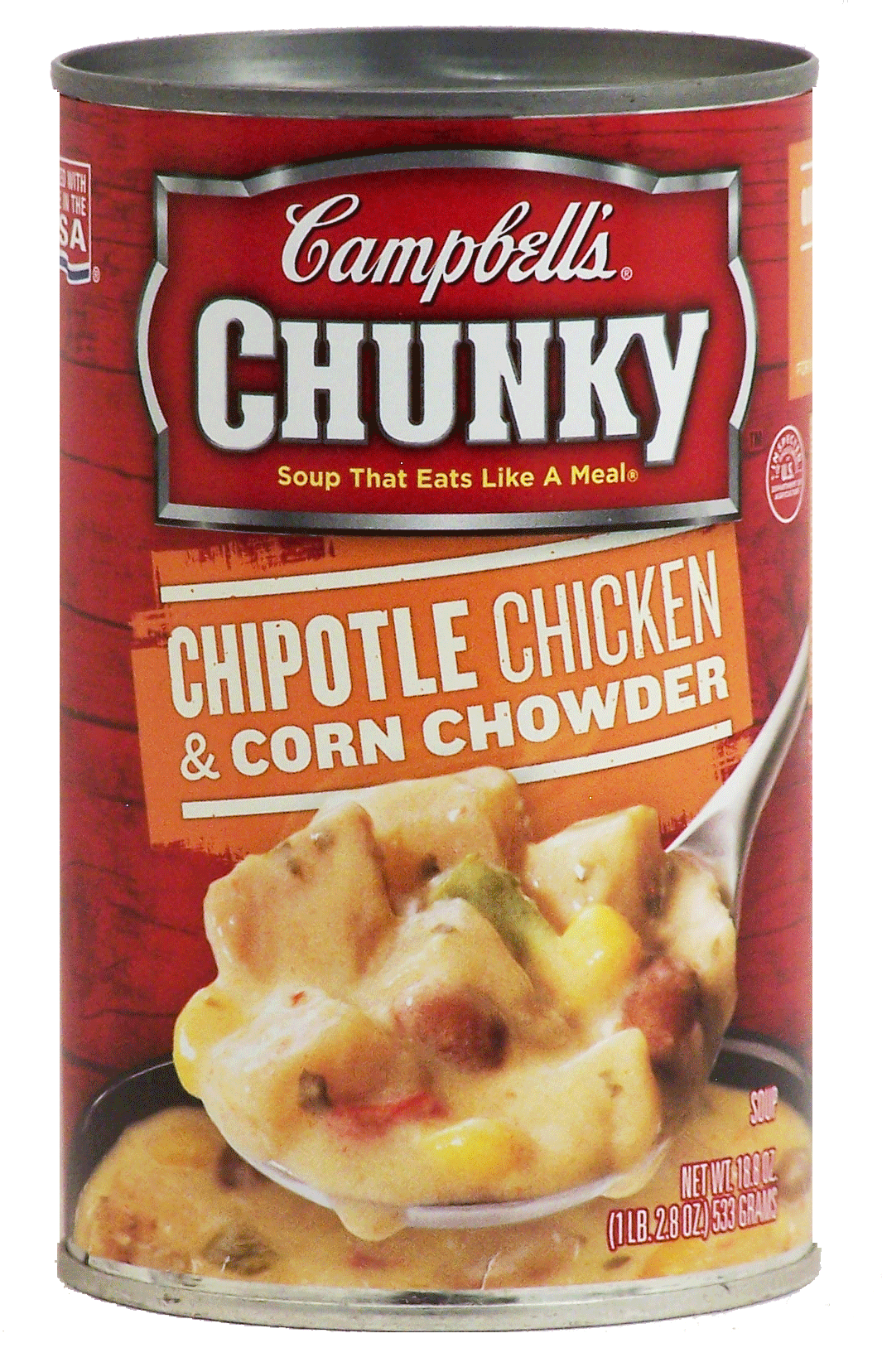 Campbell's Chunky chipotle chicken & corn chowder Full-Size Picture